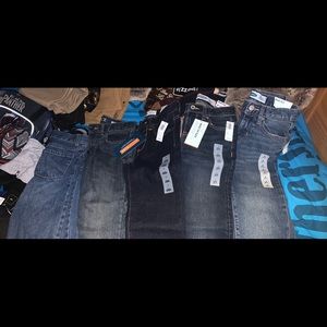 Size 6 and 7 boy jeans
